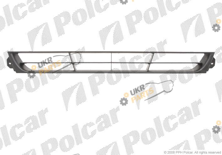 Решетка переднего бампера Polcar 6713277J