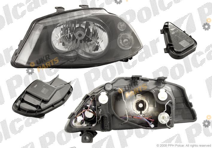 Основная фара Polcar 673009-E