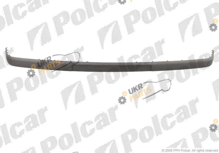 Накладка бампера Polcar 691107-4