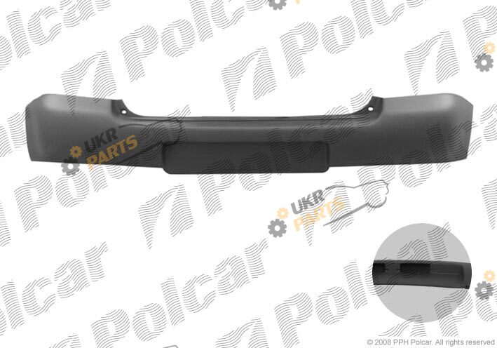 Бампер Polcar 810396