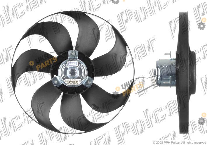 Вентилятор охлаждения двигателя Polcar 952423U4