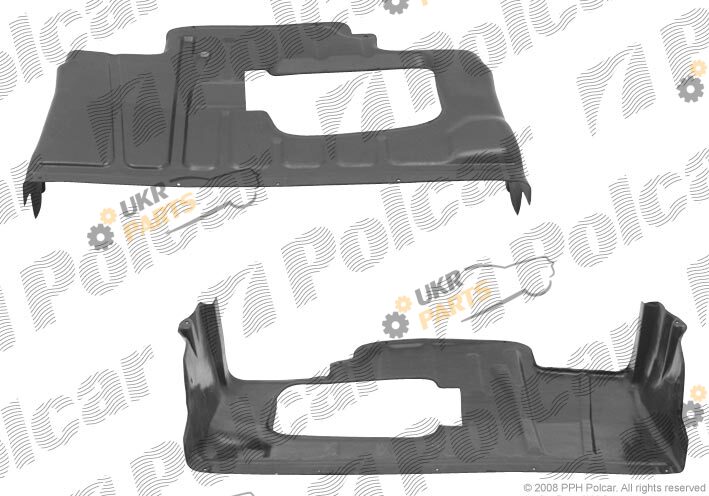 Кожух двигателя Polcar 953434-6