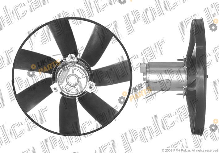 Вентилятор охлаждения двигателя Polcar 953823U2
