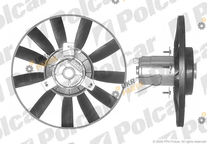 Вентилятор охлаждения двигателя Polcar 953823U4-Q