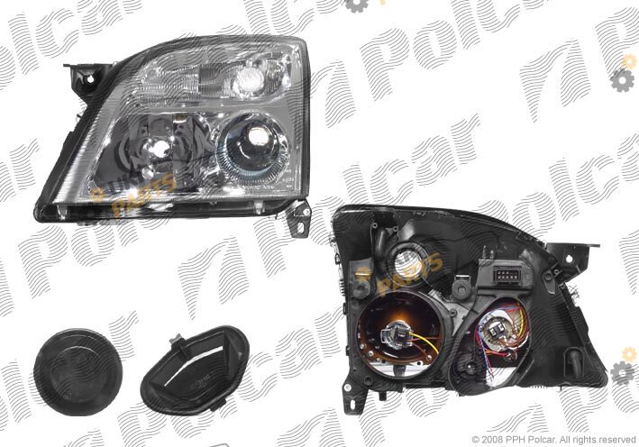 Основная фара Polcar 551809-E