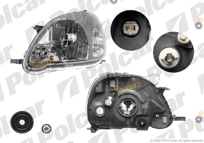Основная фара Polcar 8104091E
