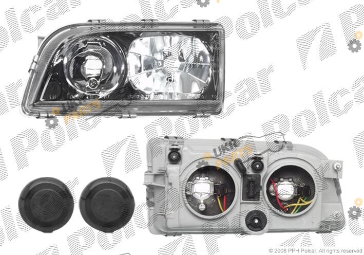 Основная фара Polcar 904109-E