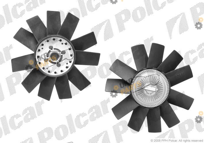 Вискомуфта вентилятора Polcar SV-5049