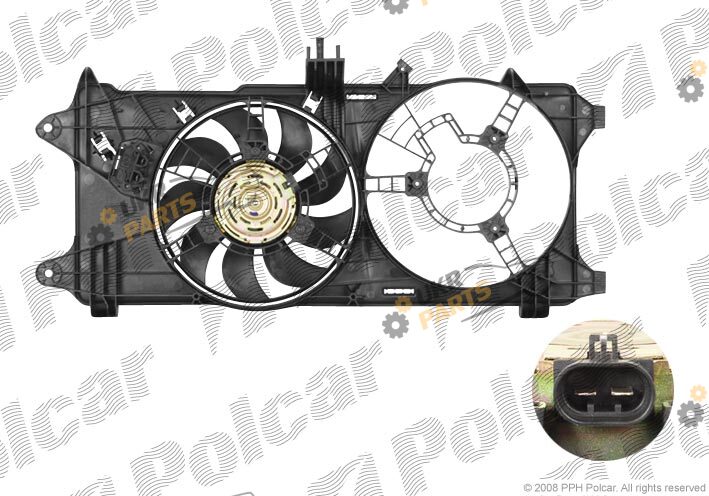 Вентилятор охлаждения двигателя Polcar 304023W6
