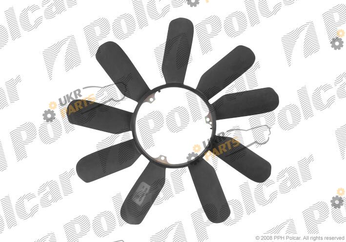 Крыльчатка вентилятора охлаждения двигателя Polcar 501423F4
