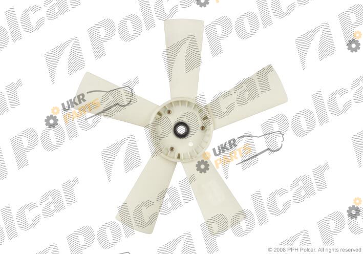 Крыльчатка вентилятора охлаждения двигателя Polcar 501423F5