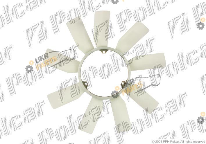 Крыльчатка вентилятора охлаждения двигателя Polcar 501423F6