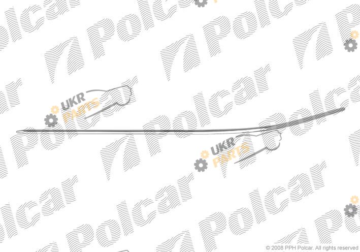 Накладка бампера Polcar 500307-5