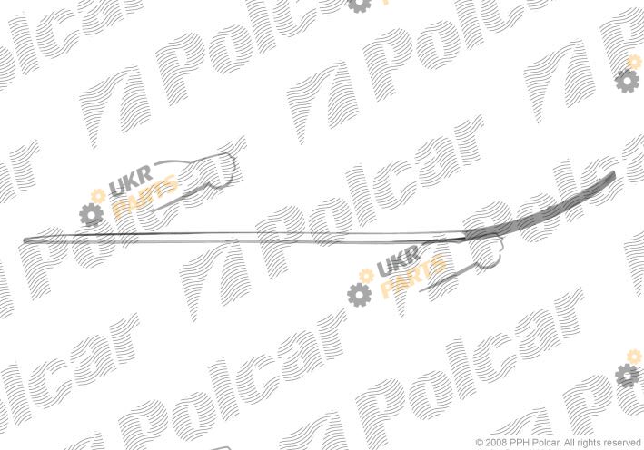Накладка бампера Polcar 501507-7