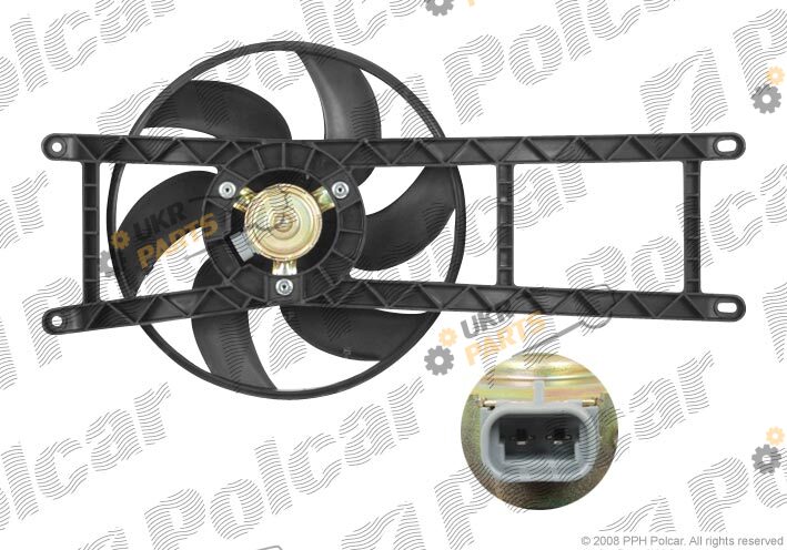 Вентилятор охлаждения двигателя Polcar 300323W1