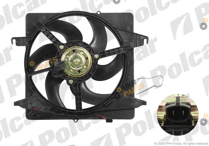 Вентилятор охлаждения двигателя Polcar 320023W4