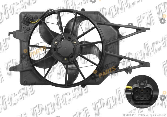 Вентилятор охлаждения двигателя Polcar 320123W2