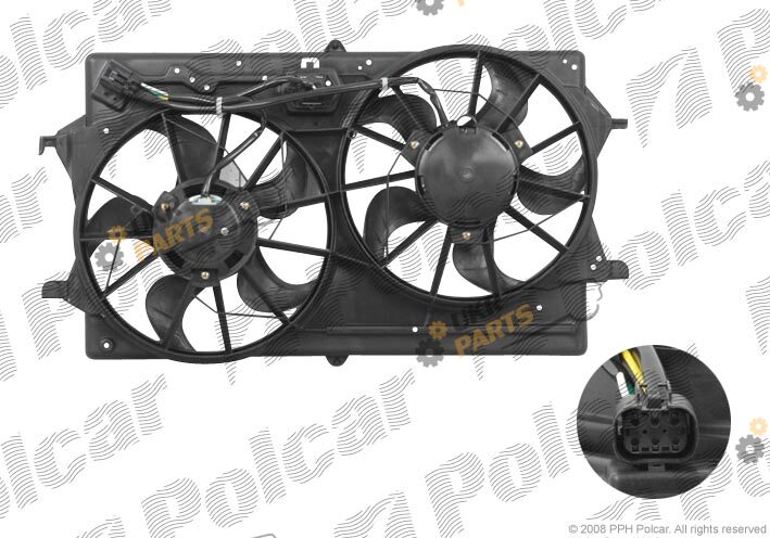 Вентилятор охлаждения двигателя Polcar 320123W4