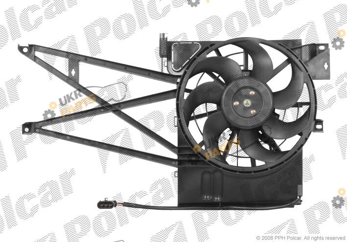 Вентилятор охлаждения двигателя Polcar 551623W2