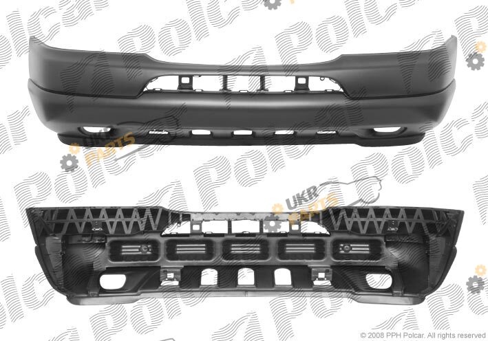 Бампер Polcar 504407