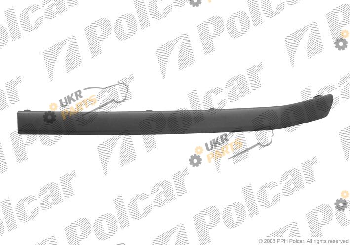 Накладка бампера Polcar 691307-6