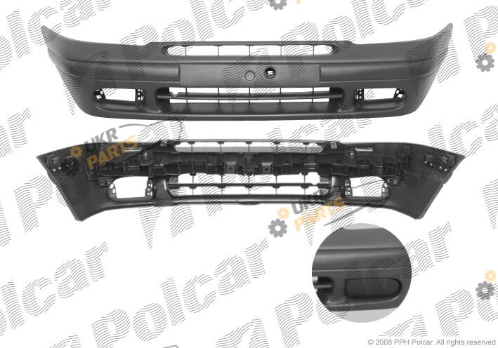 Бампер Polcar 600607-5