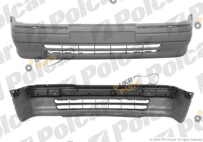 Бампер polcar 631807