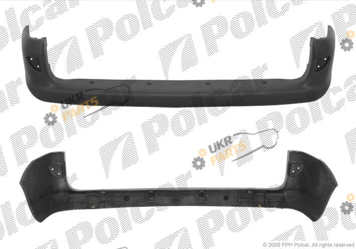 Бампер Polcar 606096