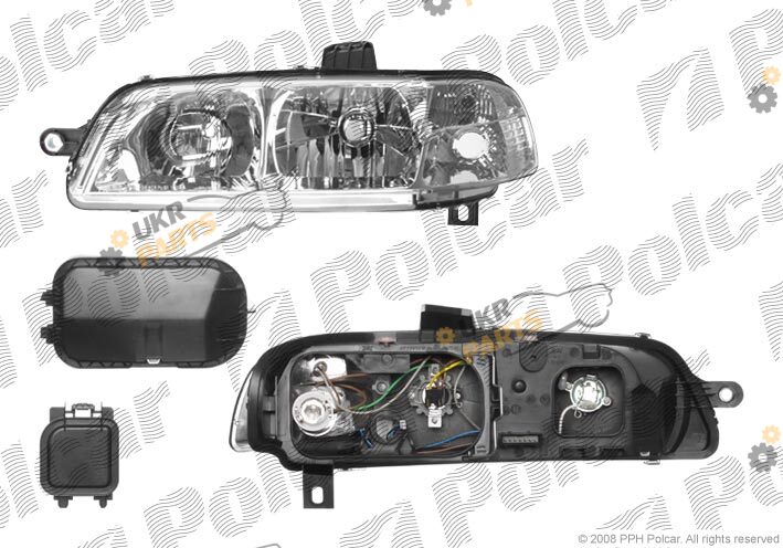 Основная фара Polcar 300609-E