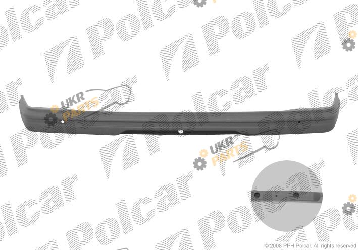 Бампер Polcar 572296-1