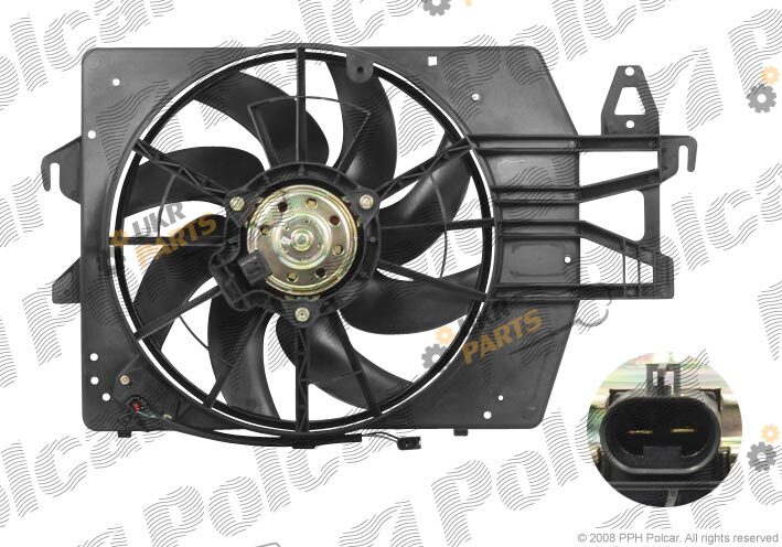 Вентилятор охлаждения двигателя Polcar 320723W2
