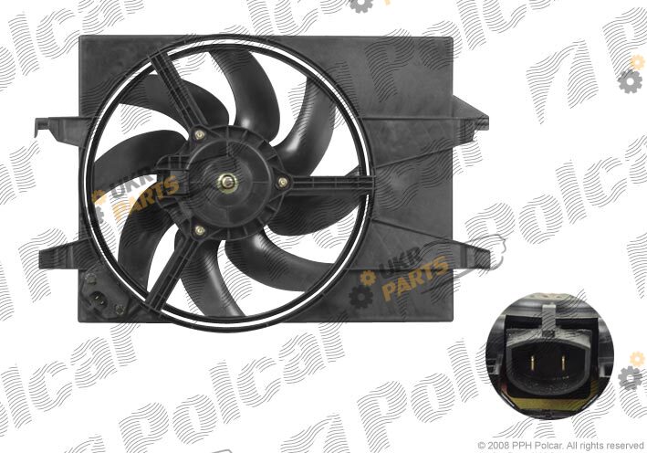 Вентилятор охлаждения двигателя Polcar 321223W3