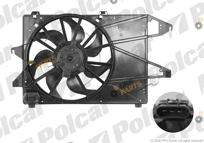 Вентилятор охлаждения двигателя Polcar 321823W2