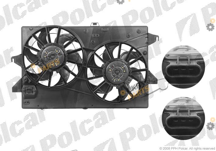 Вентилятор охлаждения двигателя Polcar 321823W3
