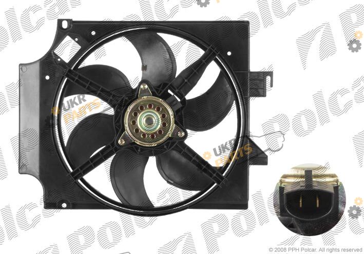 Вентилятор охлаждения двигателя Polcar 324723W1