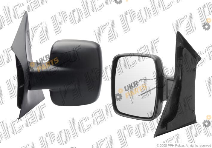 Стекло наружного зеркала Polcar 501252-E