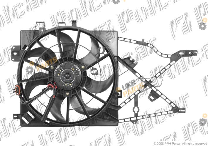 Вентилятор охлаждения двигателя Polcar 551623W1