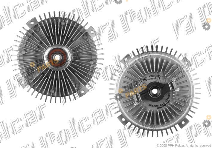Вискомуфта вентилятора Polcar SV-6001