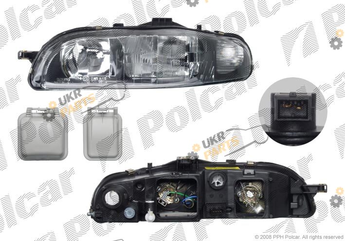 Основная фара Polcar 3018102E