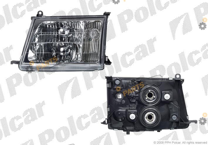 Основная фара Polcar 817909-E