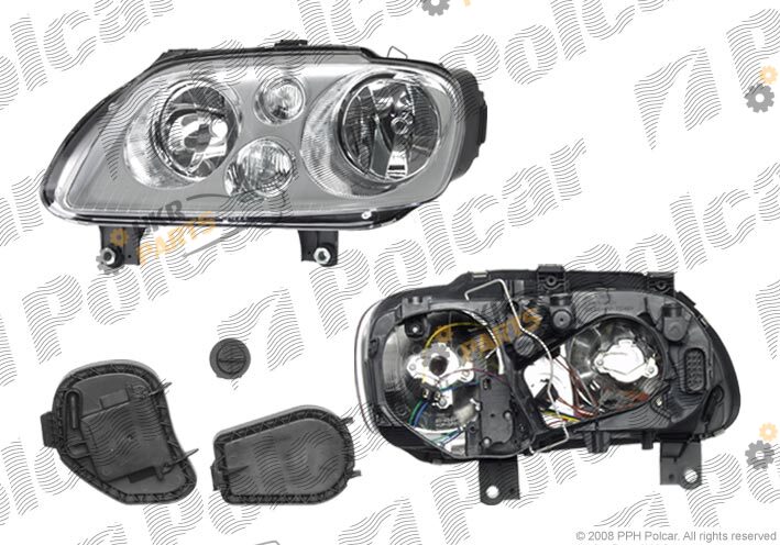 Основная фара Polcar 957810-E
