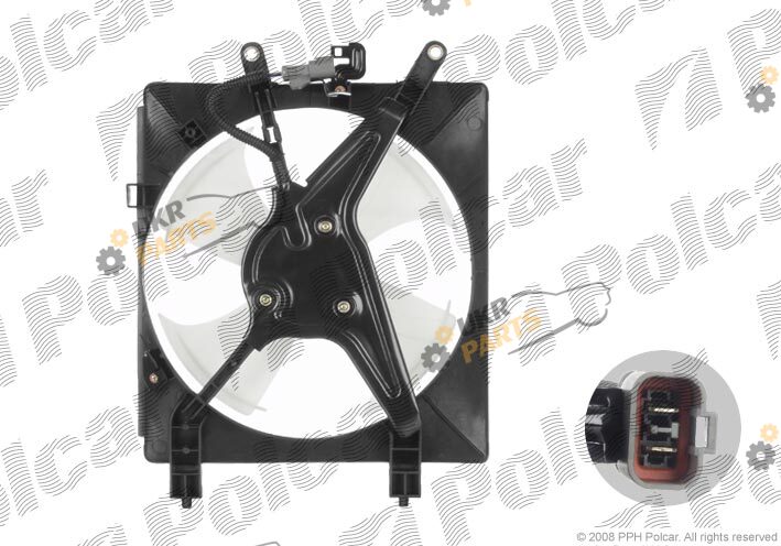 Вентилятор охлаждения двигателя Polcar 382523W2
