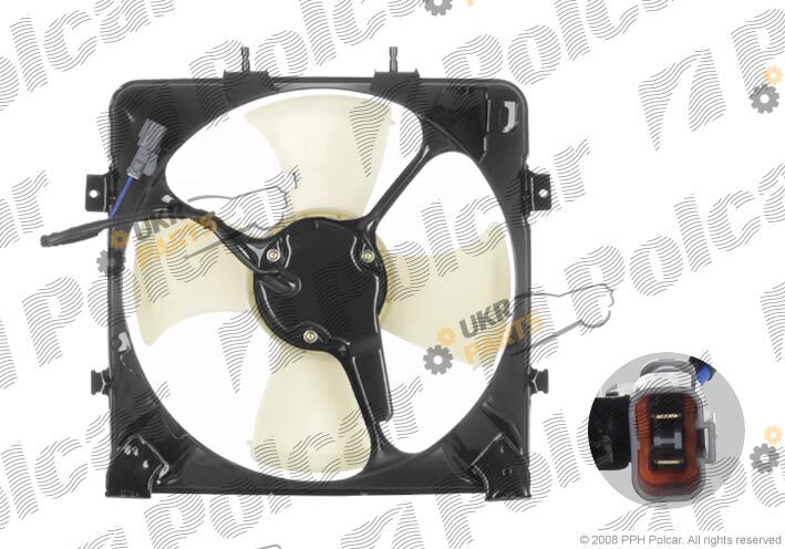 Вентилятор охлаждения двигателя polcar 634023W2