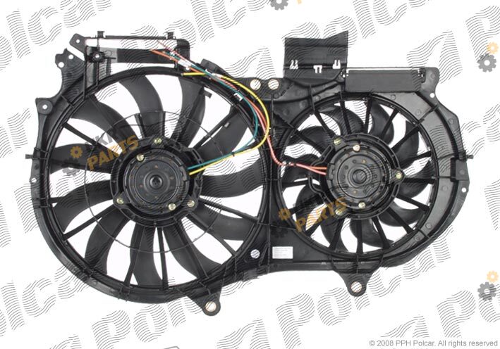 Вентилятор охлаждения двигателя Polcar 133423W2
