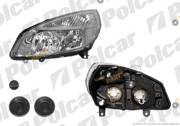 Основная фара Polcar 607109-E