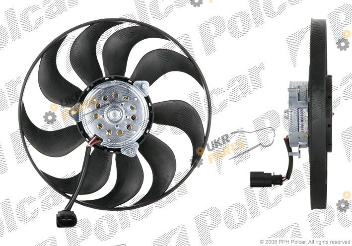 Вентилятор охлаждения двигателя Polcar 133123U1