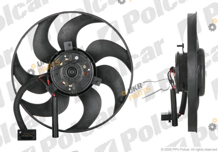 Вентилятор охлаждения двигателя Polcar 671423U3