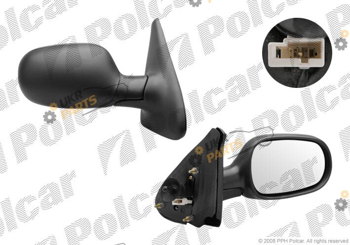 Наружное зеркало Polcar 6007521M