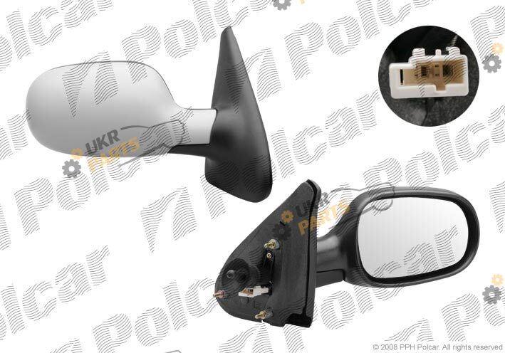 Наружное зеркало Polcar 6011521M
