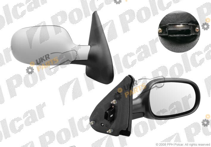 Наружное зеркало Polcar 6011524M